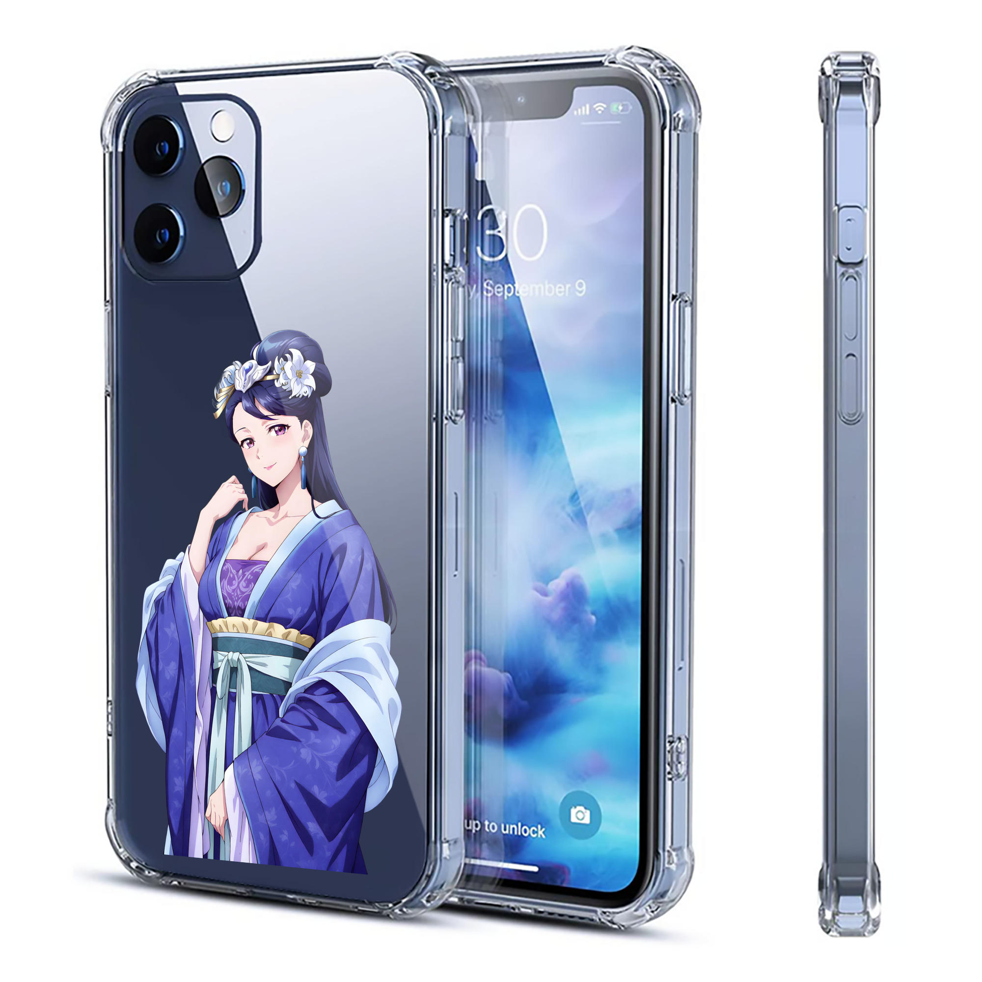（画像用） 薬屋のひとりごと The Apothecary Diaries 【iPhone 12シリーズ対応】透明スマホケース（クリアソフトケース）